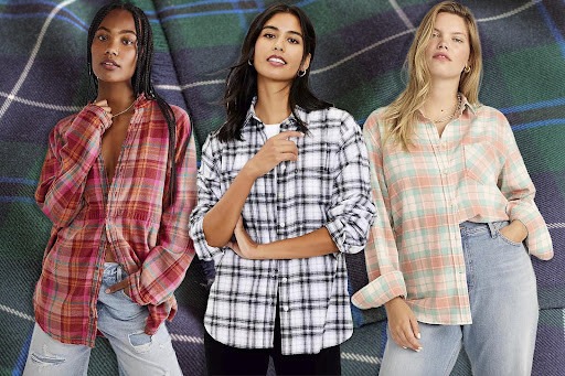 4 Awesome Flannel Shirts for Females